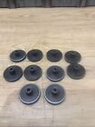 Lot Of 10 Small Industrial Machine Steampunk Pulley Gear Cog Robot