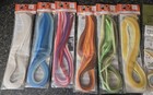 Vintage New Quilling Paper Strips  6 Pkg   Quilling Picture Kit  Quilling Tool