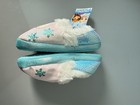 Disney Frozen Girl   s Toddler Plush Slippers