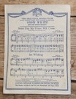 Vintage Piano Sheet Music  One Song 1937