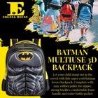 Dc Comics Batman Character Backpack Brand New Kids School Bag Free Shipping  