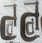 Lot Of 12   Vintage Heavy Duty C-clamps  Armstrong 404   B   C   Billings   Etc