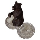 Antique German Black Forest Hand Carved Bear Master Salt