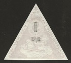 1934 Great Britain Rocket Mail Stamp  Triangle  Overprinted - London Apex - 1b3