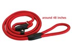 Dog Nylon Adjustable Loop Slip Rope Leash Lead Training Choke Pet Collar 130cm