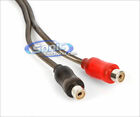 Stinger Si12yf 1000 Series 2 Females To 1 Male 2-channel Rca Y-adapter Cable