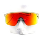 Oakley Youth Fit Sunglasses Oj9010-0623 Resistor Xs Beige Ruby Mirror Kids Size
