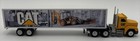 Winross 1 50 Scale Diecast Cat Backhoe 48  Trailer   Semi Tractor Ln box