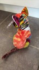 Ty Beanie Baby Kaleidoscope The Cat 6    Plush 2000 Vintage Multicolored