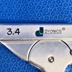 Dyonics 2707 Orthopedic Arthroscopic 3 4mm Suction Punch Forcep W  Lock