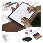  A4 Rechargeable Tracing Light Pad Kit dimmable Light Up Box Led Tracer Board 