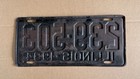 Illinois Il 1934 License Plate 239-503 