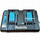 Makita Dc18rd 18v Lxt Li-ion Dual Bay Rapid Optimum Fast Battery Charger