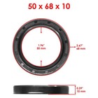 Bearing Carrier Bearings W seals For Can-am Canam Bombardier Ds650 2000-2007