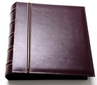 Album For 200 First Day Covers   Fdc   Letters   Envelopes Or Postcards Dark Red