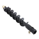 6  X 48  Auger Bit For Post Hole Digger  2  Hex Connect