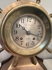 Chelsea Ship s Bell Clock Yacht Wheel Mariner 1920 s  Working   Striking