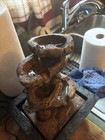 Tabletop Water Fountain - 4-tier Cascading  Waterfall - Relaxation - Working
