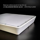 Starlink Mini Flat Roof Mount     Stylish And Clean Design   Aerodynamic Fairing