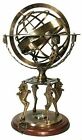 18  Solid Brass Armillary Sphere Vintage Nautical Astrolabe Globe Nautical Decor