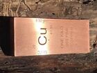 1 Kg Copper Ingot Bar chemistry Element Design 1 Kilo  1000 G  Fine Copper  cu 