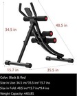  core   Abdominal Trainers Ab Workout Machine Home Gym Strength Training Ab  New