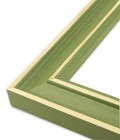 Distressed Classic - Leafy Green Picture Frame - Solid Wood