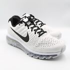 Nike Air Max 2017 Mens Sneakers Cushionned Running Shoes White Black 849559 100