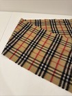 Burberry Nova Check 100  Cashmere Scarf Made In England Plaid Minor Hole