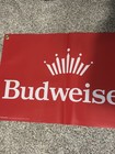 New Nascar Welcome Race Fans Budweiser Banner Sign Beer 14x47 