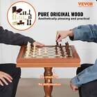 Jzh7-3-in-1 Chess Checkers Backgammon Table Set  18 Inch Premium Wooden Chess Ta