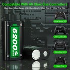 Fast Charging 2x6200mwh Rechargeable Battery Packs With Charger For Xbox One    