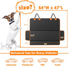 Waterproof Dog Back Seat Cover 4-in-1 Non-slip Car Protector For Suv Truck