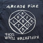 Arcade Fire Reflektor Tour 2014 Shirt Mens Medium Black Band Tee T-shirt