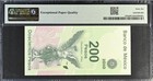 M4707 Banco De Mexico 200 Pesos Commemorative 2008 2010 P129a Pmg Gem Unc 66 Epq
