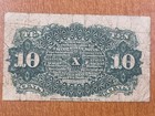 4th Issue 10 Cents Fractional Postage Currency Nicely Circulated  88282