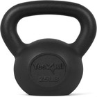 25lb Cast Iron Kettlebell Strength Training Muscle Build Gym Equipment Fitness