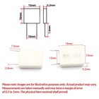 5w Non-inductive Cement Resistor   5  Values Of 0 005ohm-100ohm Ceramic Resistor