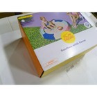 Sun Squad Sandbox With Cover Kids Toddler 45in Multicolor New 18m  Backyard Toy