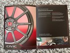 Honda Civic Type R 2022-2023-2024 Genuine Accessory Brochure Dealer Catalog Fl5