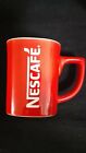 1 New Nescafe Red Cup Mug Coffee Ceramic Collectible 8oz  Gift Free Shipping