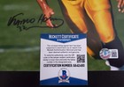 Franco Harris 8x10 Signed Auto Picture Photo Beckett Bas Coa Autograph Steelers