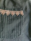 Vintage Cotton Half Apron Handmade Vintage Apron White Cottagecore Kitchen