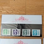 4 X Gb 2022 Definitive Royal Mail Stamps Presentation Pack No 116 Mnh Fv   30 24