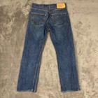 Vintage Levis Jeans Mens 32 Blue 501 Original Fit Button Fly Straight Leg Denim