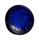 Vtg Caswell Massey Elixir Of Love No 1 Cobalt Blue Powder Jar Vanity Puff Empty