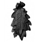 Black Door Knocker Oak Leaf Style Front Door Knocker Cast Iron Renovators Supply