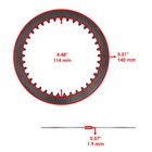 Clutch Basket And Friction Plates Kit For Kawasaki Bayou 300 Klf300-a b 1986-04