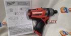 New Milwaukee 2402-20 M12 12v Fuel 1 4  Hex 2-speed Screwdriver - Bare Tool