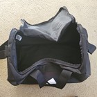 Adidas Diablo Small Duffel Bag  Black   White Strap Included  18 x10 x10  Nice  